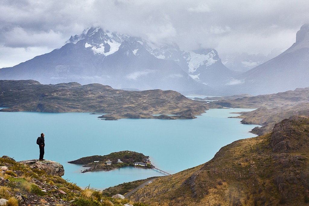 Vista para o Lago Pehoé